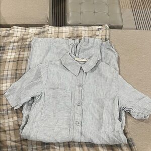 7115 by Szeki Striped Shirt Dress